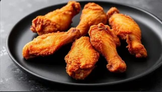 Plain Crispy Fried Chicken Wings